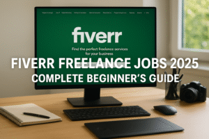 Fiverr Freelance Jobs 2025” + “Fiverr Beginner Guide